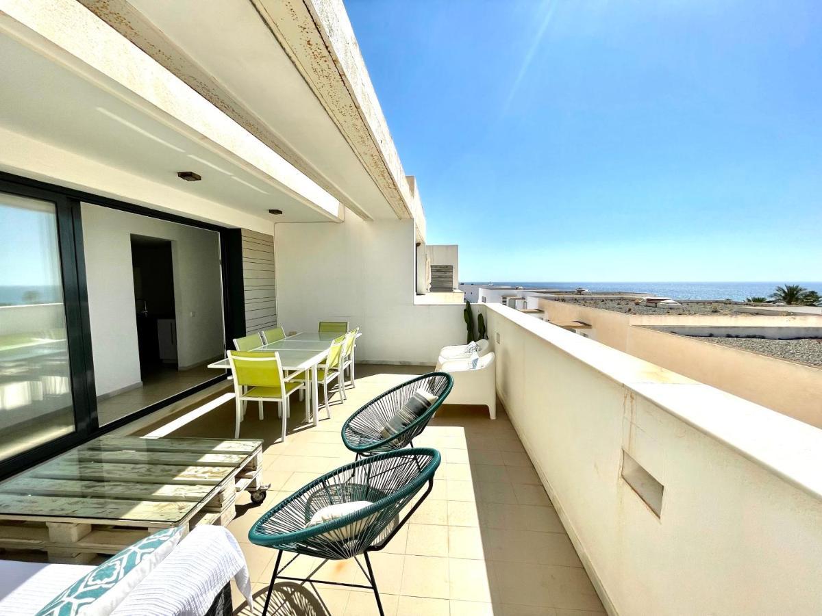 Moderno Apartamento Con Vistas Al Mar Las Negras Kültér fotó