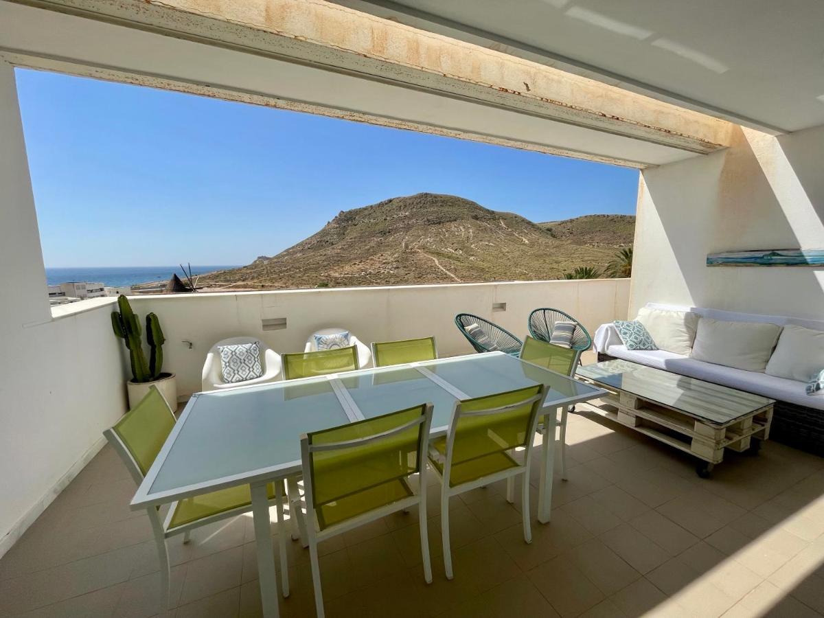 Moderno Apartamento Con Vistas Al Mar Las Negras Kültér fotó