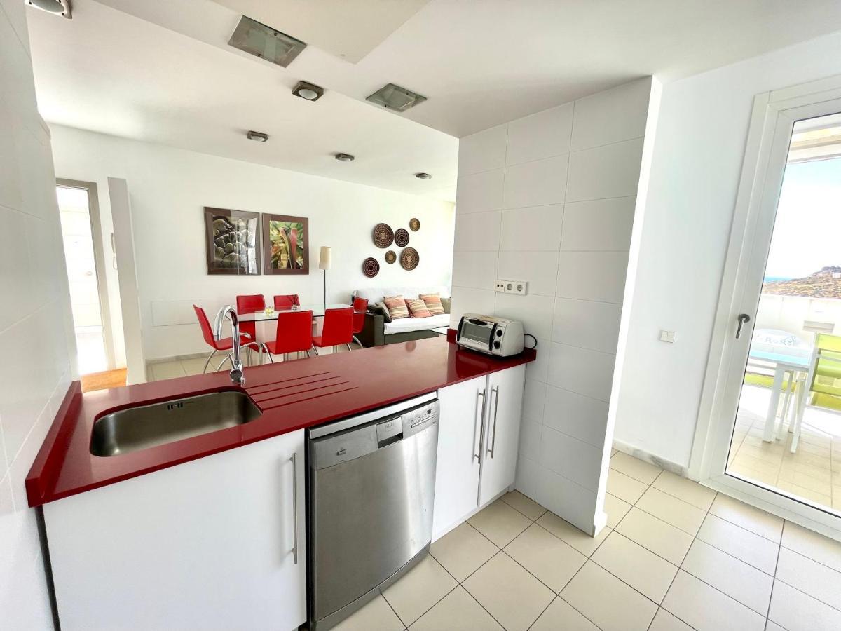 Moderno Apartamento Con Vistas Al Mar Las Negras Kültér fotó