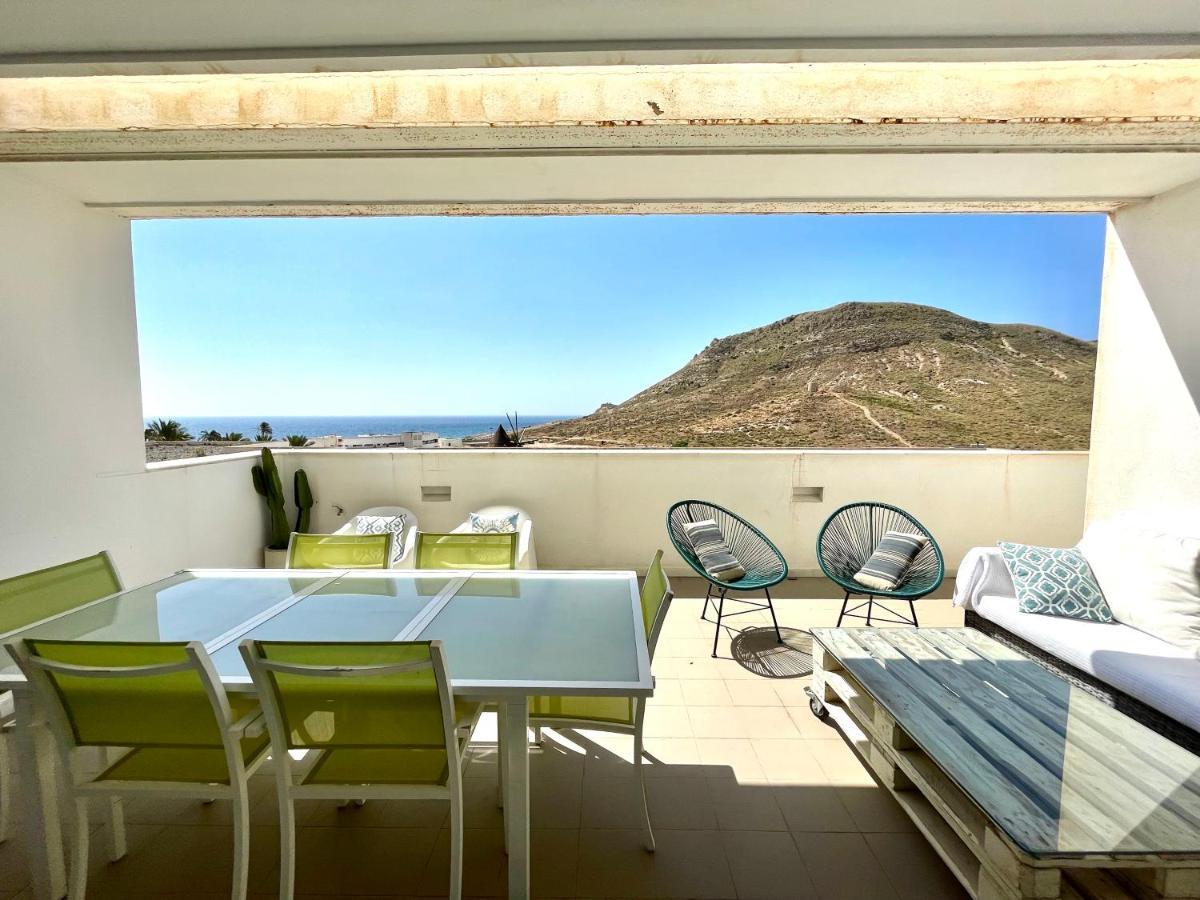 Moderno Apartamento Con Vistas Al Mar Las Negras Kültér fotó