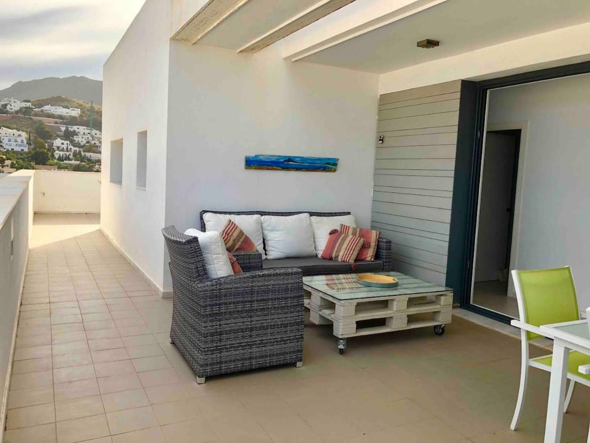 Moderno Apartamento Con Vistas Al Mar Las Negras Kültér fotó